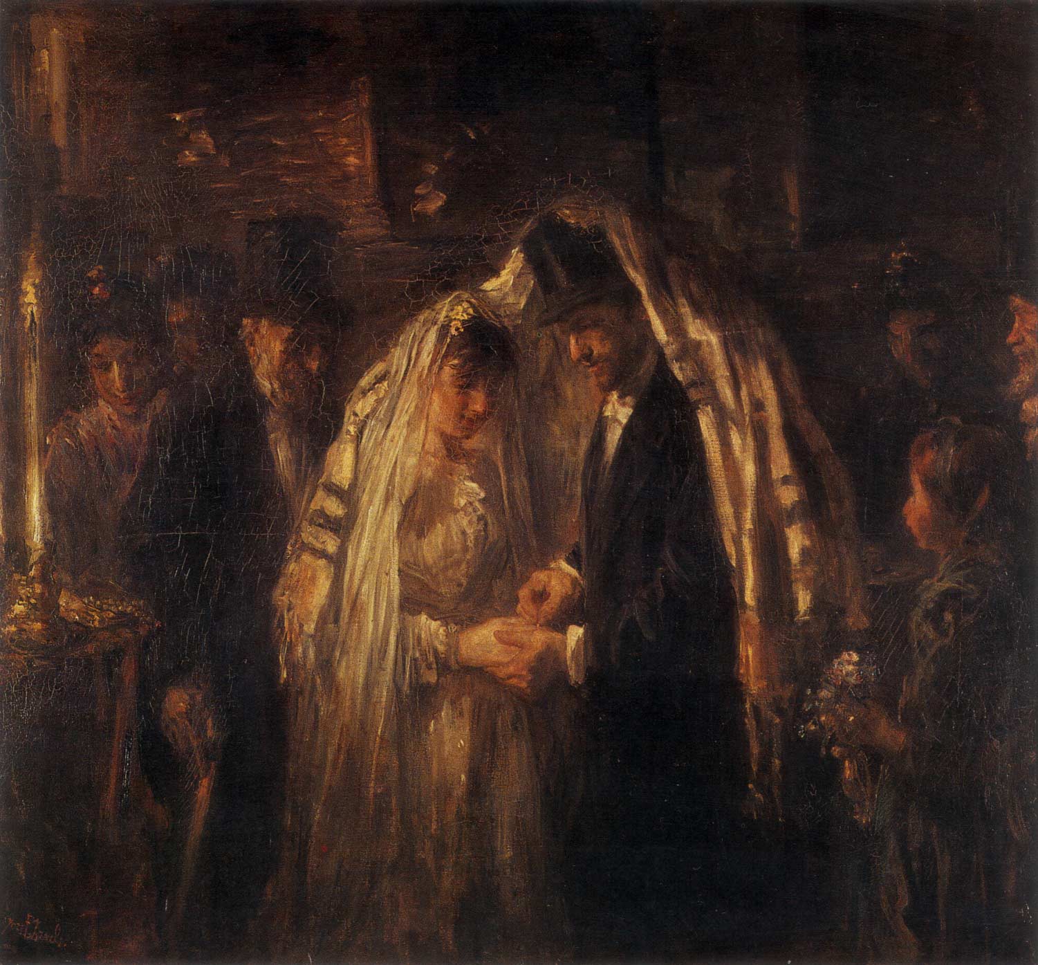 Josef Israëls, A Jewish Wedding, 1903
