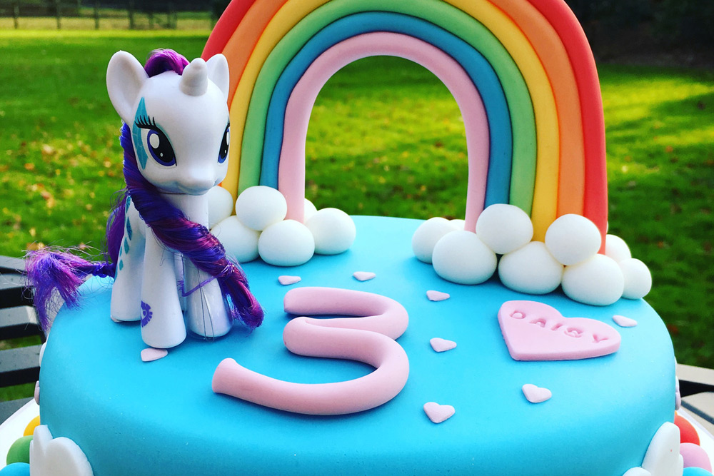 Торт на день рождения My Little Pony