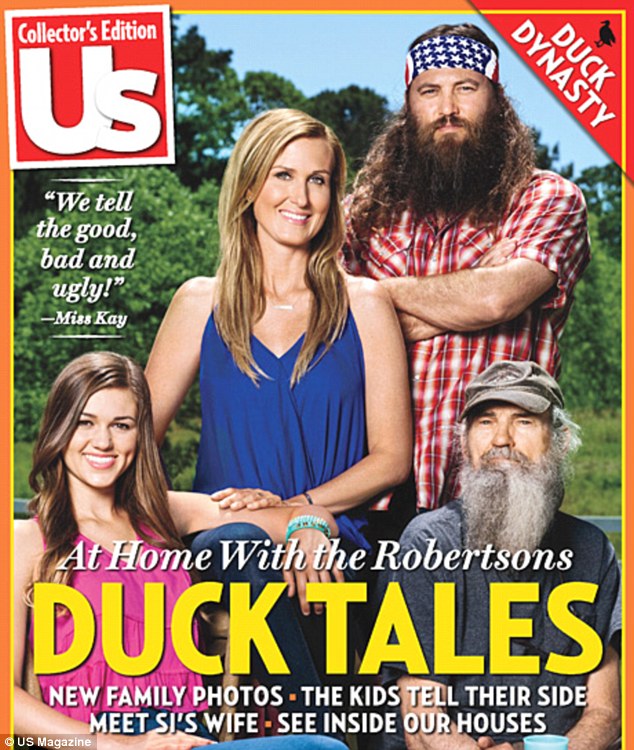 Family secrets: Kay Robertson in a special edition of US Weekly reveals that she and husband Phil Robertson had their eldest child out of wedlock