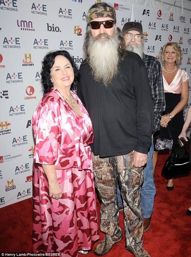 Reality stars: Kay and Phil, shown in May 2013 in New York City, have been starring in Duck Dynasty since 2012