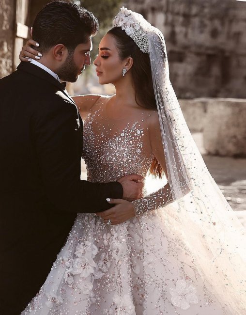 Платья в европейском стиле для невест в Турции