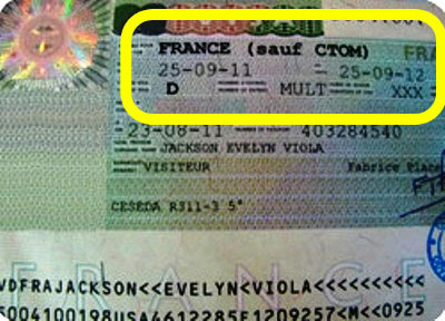 французкая долгосрочная виза