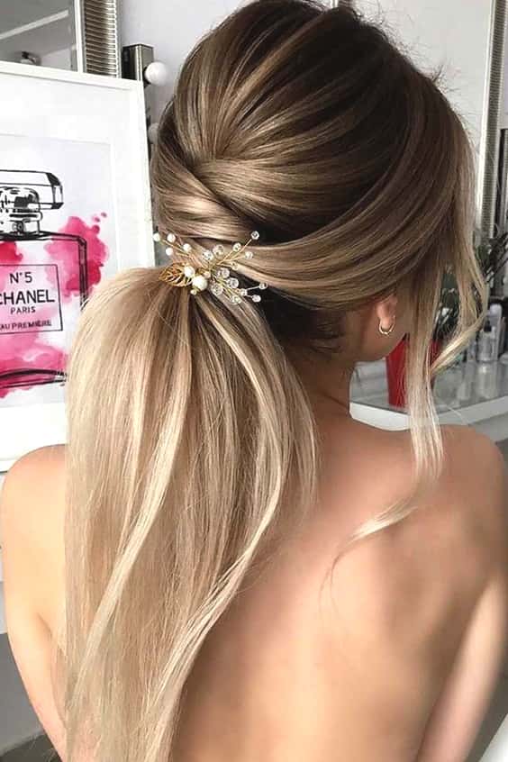 wedding-ponytail-hairstyles-for-long-hair-min