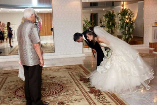 Поздравление на свадьбе от невесты родителям